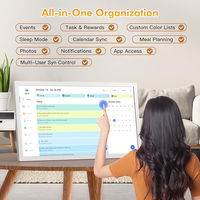 27 Inch Digital Calendar Chore Chart - Image 7