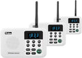 Wuloo Intercoms Wireless for Home 1 Mile Range 22 Channel 100 Digital Code by Wuloo