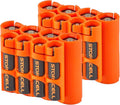 Storacell AA + AAA Combo Battery Storage Caddy and Dispenser, Holds 4 AA + 4 by Storacell