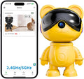 dzcctvipc-Cute Bear-2K Smart-Robot Security-Camera Wireless by DZCCTVIPC
