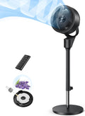 Dreo Fan for Bedroom, 80° Oscillating Standing Fan, 25dB Quiet, 80ft Pedestal by DREO