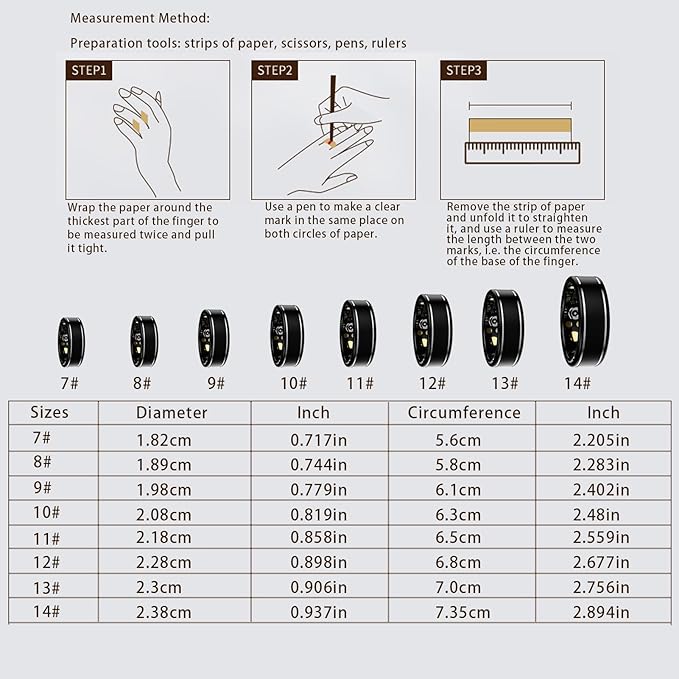 Smart Ring for Men Women – Fitness Tracker Ring - Image 7