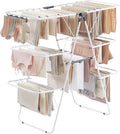 SONGMICS Clothes Drying Rack, Foldable 3-Level Laundry Rack, Free-Standing by SONGMICSbySONGMICSHOME