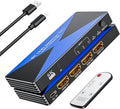 8k@60Hz HDMI Switch 3 in 1 Out Supports DSC 4K@240Hz 3D HDR10+ HDCP 2.3 VRR by ALYYDBG