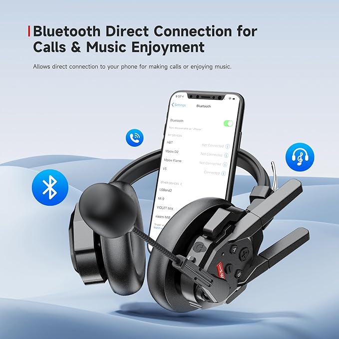 SYNCO XTalk XMax5 Wireless Intercom Headset System - Image 5