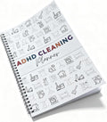 ADHD Cleaning Planner and Organizer, Spiral-Bound Home Management System by Unknown