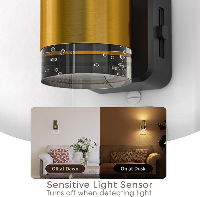 Briignite Night Light, Dimmable Night Lights Plug into Wall, LED Night Light - Image 2