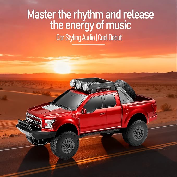 WS-589 Rugged Pickup Truck Bluetooth Replica Speaker – Portable Audio - Image 4