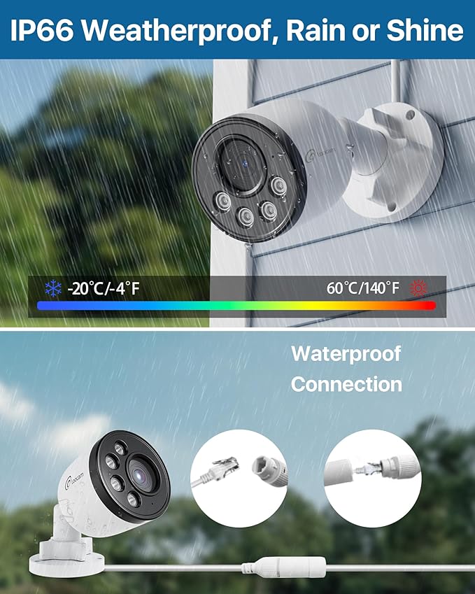 Loocam 5MP PoE Security Camera System 8CH H.265+NVR - Image 6