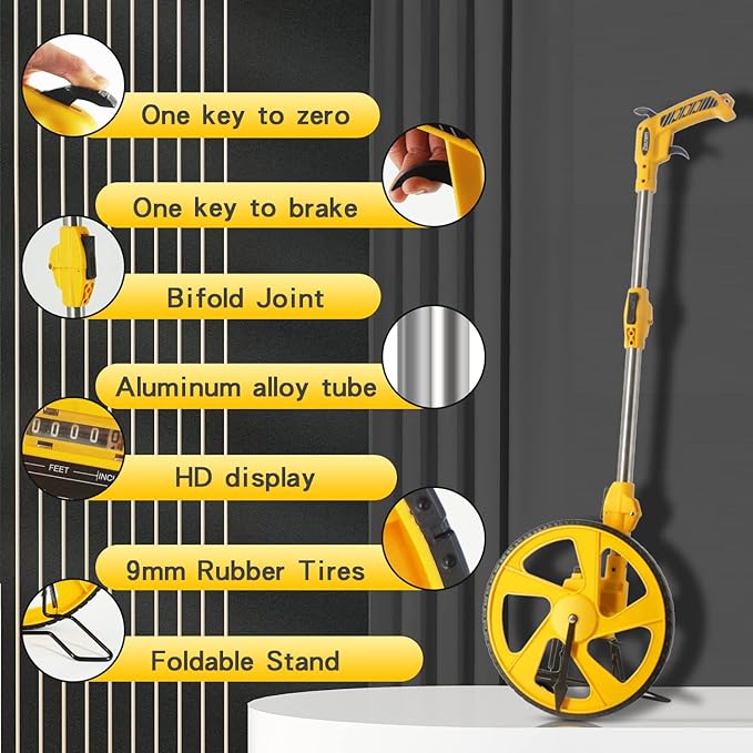 Zozen Professional Measure Wheel, - Image 3