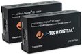 J-Tech Digital HDMI Extender over cat5e/6 1080P@200ft HDMI Balun Over Single by J-TechDigital