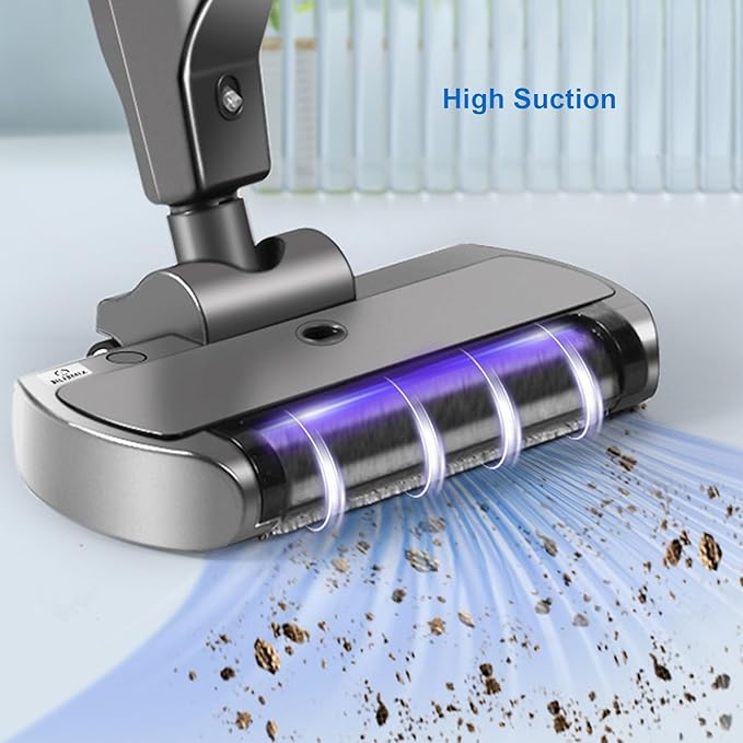 Diydeg Wet Dry Vacuum Cleaner, 550ml Water Tank Spray Automatic Vacuum Mop - Image 3