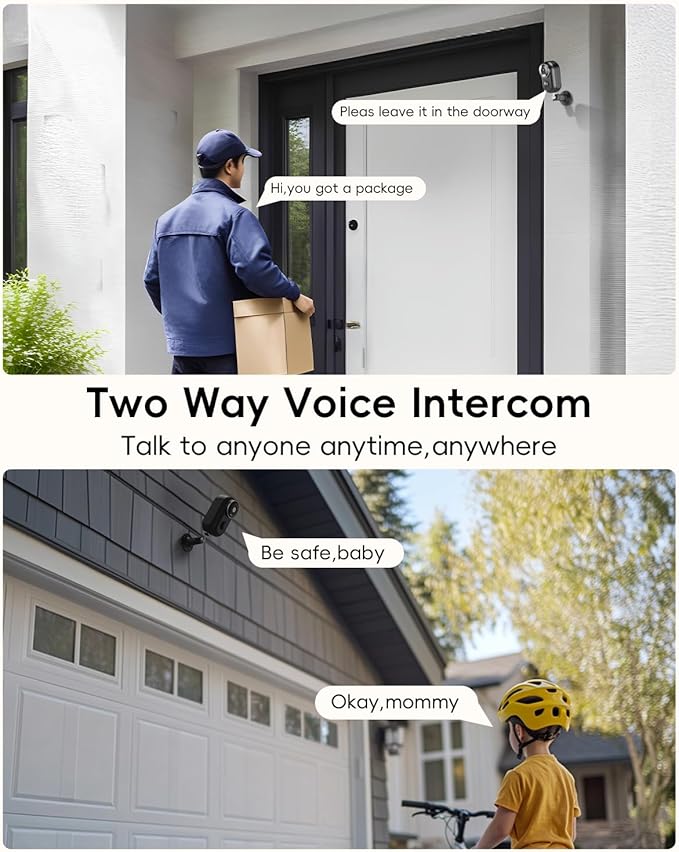 ZUMIMALL Security Cameras Wireless Outdoor, 4 Packs, 2K Cameras - Image 5