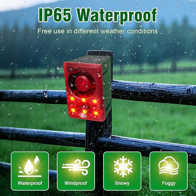 ChunHee Solar Outdoor Motion Sensor Alarm - Image 7