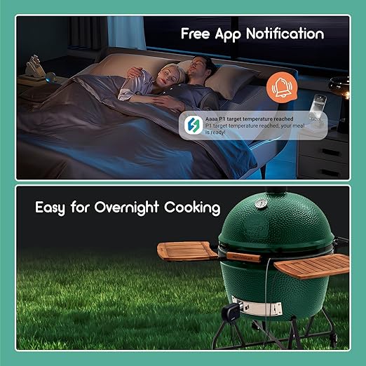 Wi-Fi & Bluetooth BBQ Smoker Temperature Controller - Image 4