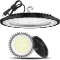 2Pack UFO LED High Bay Light 250w, 5 ft cable by SOUTHLEVY