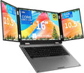 KOOFORWAY Triple Screen Laptop, 16” Main + Dual 10.5” Monitors, Core i7-1270P by KOOFORWAY