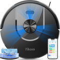 Tikom Robot Vacuum and Mop Combo, 6000Pa Automatic Robotic Vacuum Cleaner by Tikom