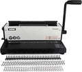 Rayson TD1202 Binding Machine, 3:1 Pitch Wire Binder, Punching 12 by RAYSON