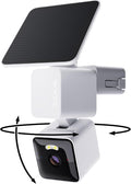 WYZE Solar Cam Pan, AI Security Cameras Wireless Outdoor, Battery Powered by WYZE