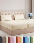 Split King Size 5 Piece Sheet Set by CGKUnlimited