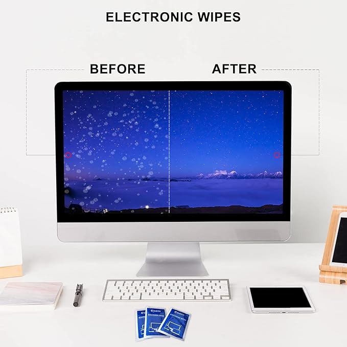 Screen Cleaner Cadith Electronic Wipes - Image 2