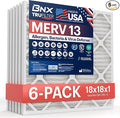 BNX TruFilter 18x18x1 Air Filter MERV 13 by BNX