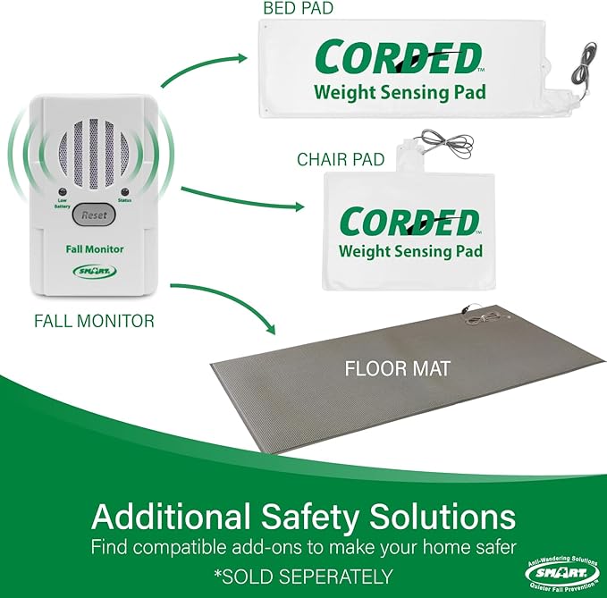 Smart Caregiver Bed Alarm for Elderly Adults – Fall Prevention System - Image 5