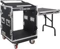 Sound Town Enhanced 1/2" Plywood 12U PA DJ Rack/Road Case by SOUNDTOWN