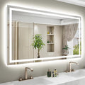 YEELAIT 60x38 Inch LED Bathroom Mirror by YEELAIT
