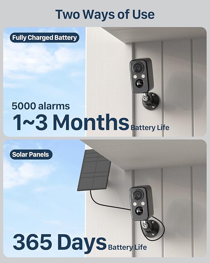 IHOXTX Security Cameras Wireless Outdoor: Cameras - Image 8