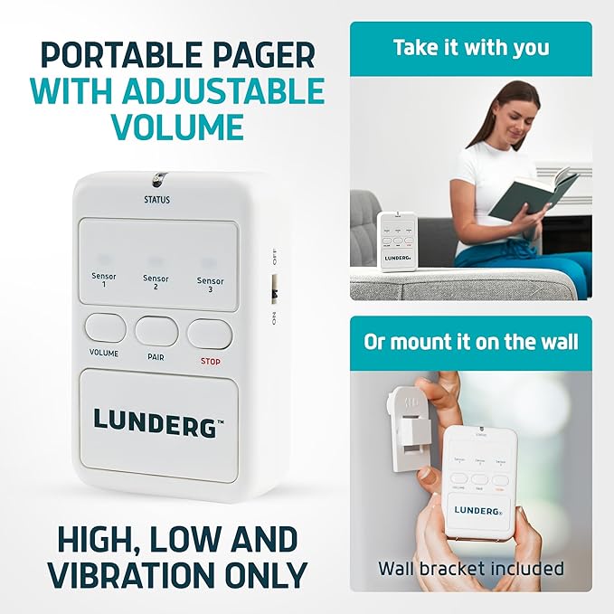 Lunderg Early Alert Bed Alarm for Elderly Adults - Image 4