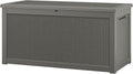NUNU LAB Outdoor Storage Box, 320 Gallon Deck Box, Resin Waterproof Outside by NUNULAB
