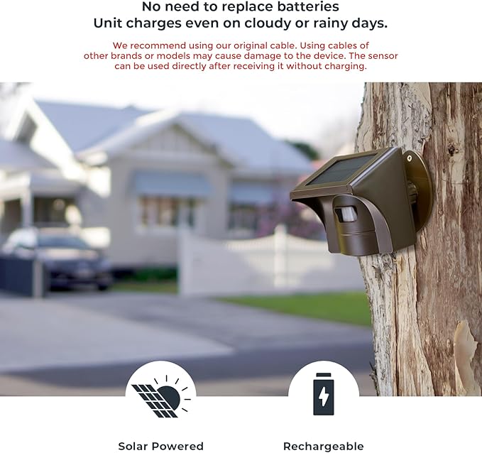 eMACROS Pro 3 Solar Driveway Alarm - Image 3