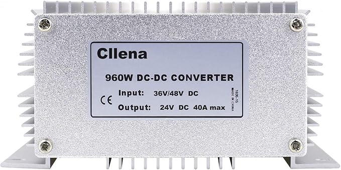 Cllena 36V/48V to 24V 40A 960W DC/DC Buck Transformer, Waterproof Voltage - Image 6