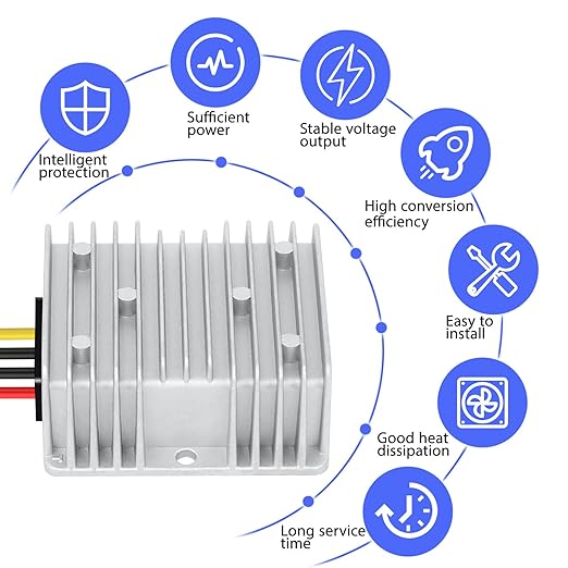 LeMotech DC 48v/72v to 12v Converter 10A 120W Step Down Converter Voltage - Image 7