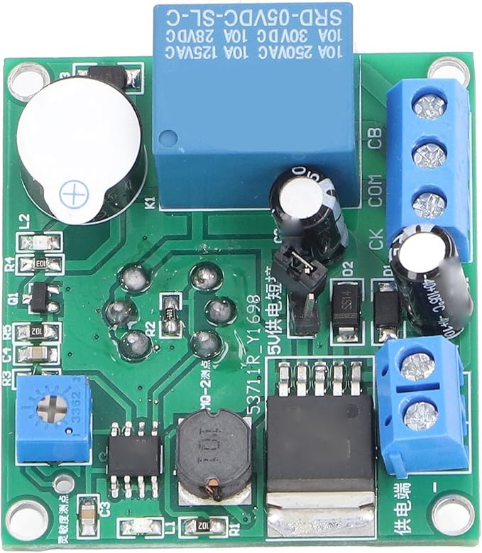Smoke Sensor Module Switch, PVC Light Sound Alarm Smoke Detector Alarm Module - Image 4
