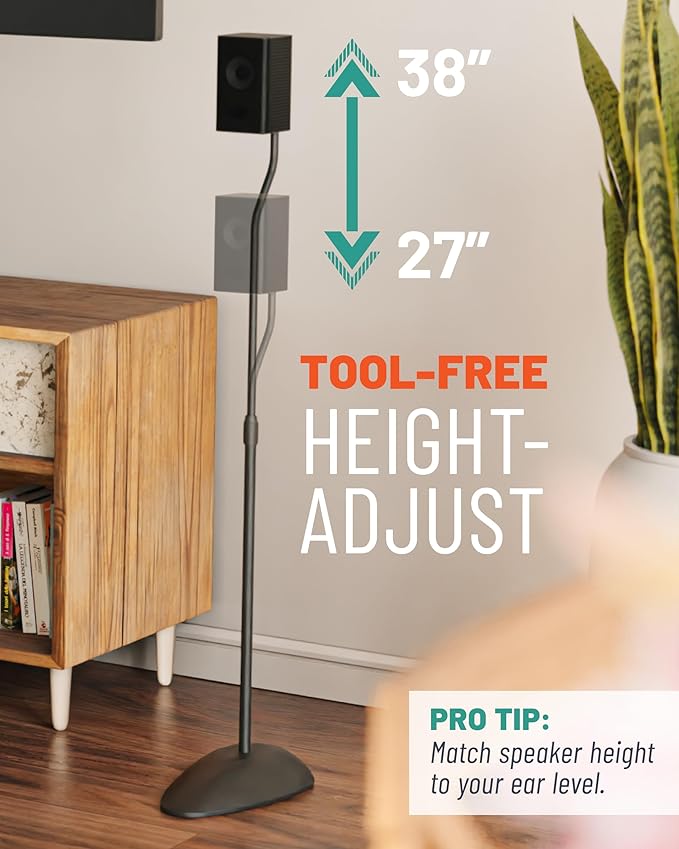 ECHOGEAR Universal Speaker Stands - Image 2