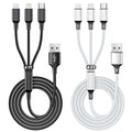 Multi USB Charging Cable 3A, 3 in 1 Fast Charger Cord Connector by Yrcxtxjy
