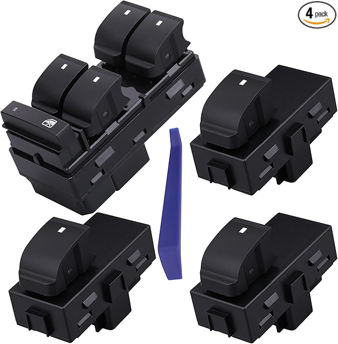 AiYiGu Driver Side Power Window Switch & 3 Pcs Passenger Window Switches by AiYiGu