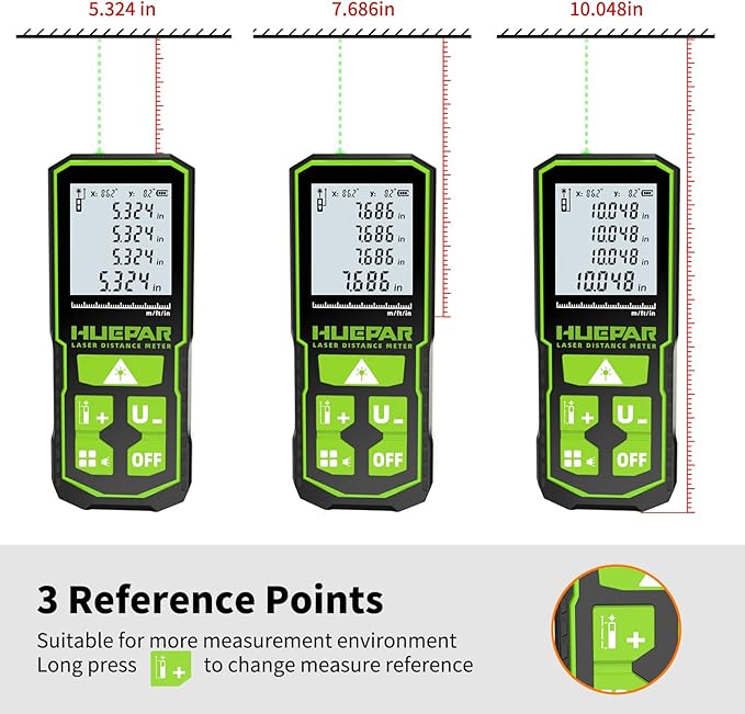 393FT Professional Green Laser Measuring Tool - Image 8
