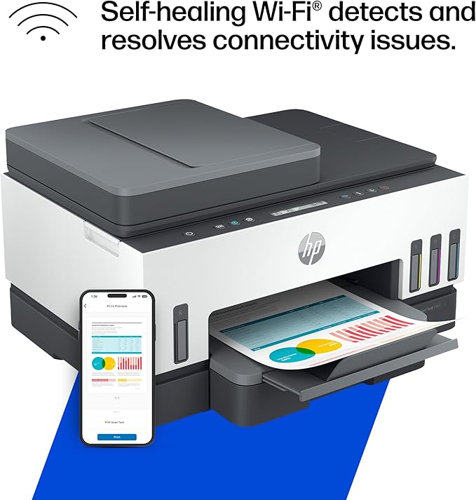 HP Smart Tank 7301 Wireless All-in-One Ink Tank Printer, Copier - Image 12