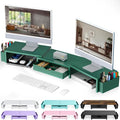 gianotter Dual Monitor Stand Riser, Desk Organizer by gianotter