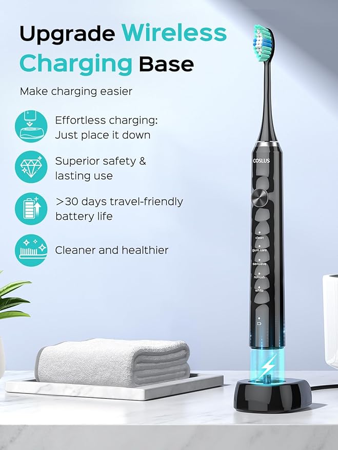 COSLUS Sonic Electric Toothbrush - Image 8