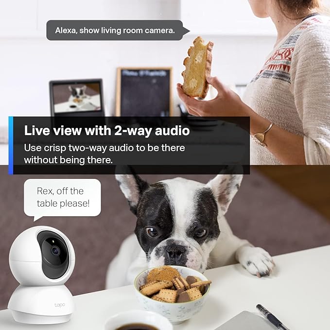 TP-Link Tapo Pan/Tilt Security Camera - Image 5