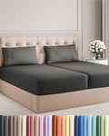 Split King Size 5 Piece Sheet Set by CGKUnlimited