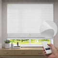 ZSTARR Smart Roman Shades Rechargeable Motorized Blinds by ZSTARR