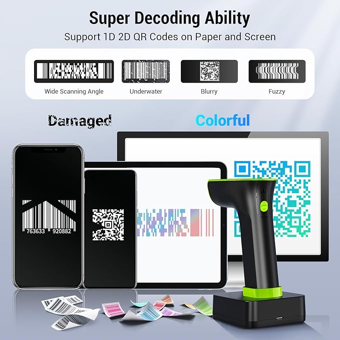 Tera Barcode Scanner Wireless - Image 4