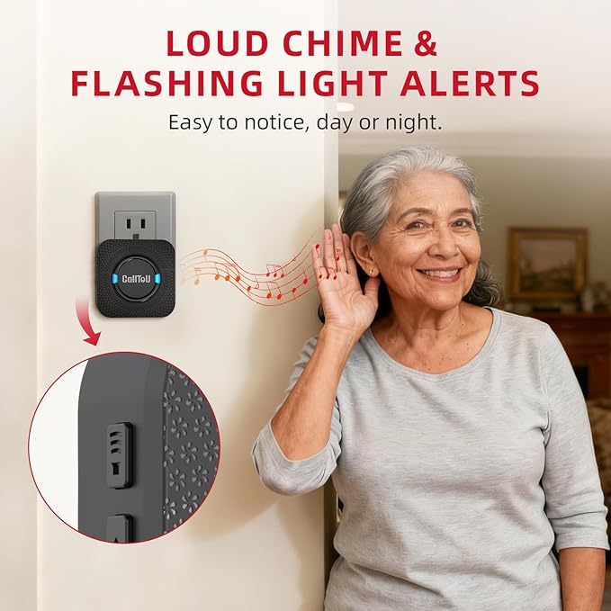 CallToU Caregiver Pager Wireless Call Bell Alert Button - Image 6