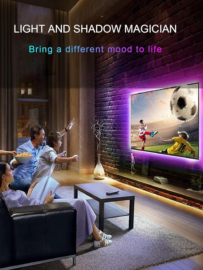 KANTUTOE TV Backlights, 13.1FT LED Lights - Image 6